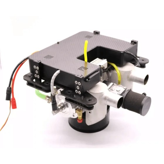 F6000W V2.0 Hybrid Electric Generator Powertrain Big Power Agricultural Powered Parachute Heavy Duty UAV Long Endurance Engine